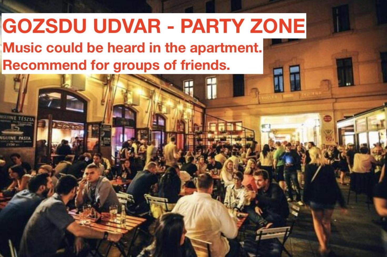 Apartment At Gozsdu Courtyard #Partyzone #Downtown #Freeparking ブダペスト エクステリア 写真